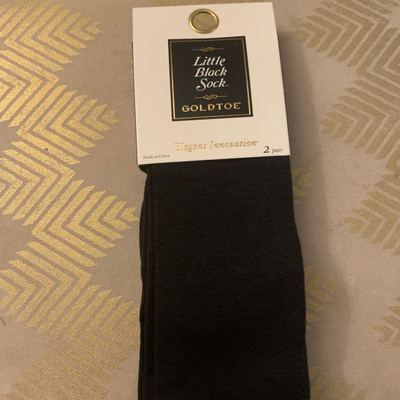 Little Black Sock GoldToe 2 - Picture 1 of 2
